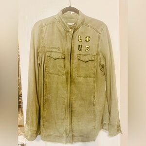 Libby Edelman Khaki Jacket